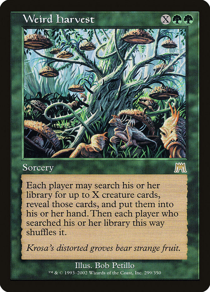 Weird Harvest [Onslaught] | Game Master's Emporium (The New GME)