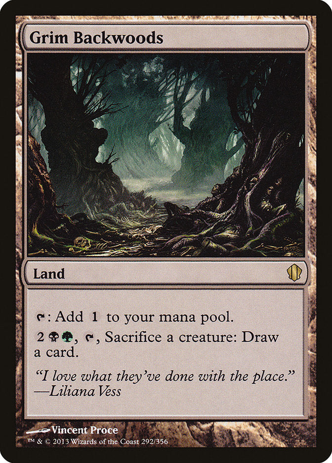 Grim Backwoods [Commander 2013] | Game Master's Emporium (The New GME)