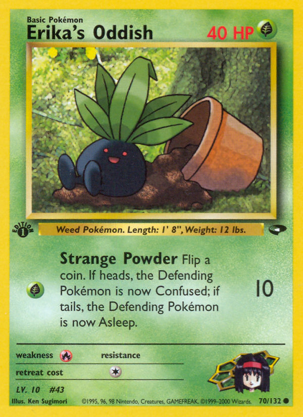 Erika's Oddish (70/132) [Gym Challenge 1st Edition] | Game Master's Emporium (The New GME)