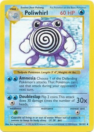 Poliwhirl (38/102) [Base Set Shadowless Unlimited] | Game Master's Emporium (The New GME)