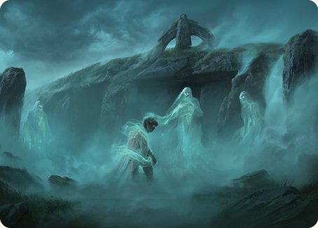 Fog on the Barrow-Downs Art Card [The Lord of the Rings: Tales of Middle-earth Art Series] | Game Master's Emporium (The New GME)