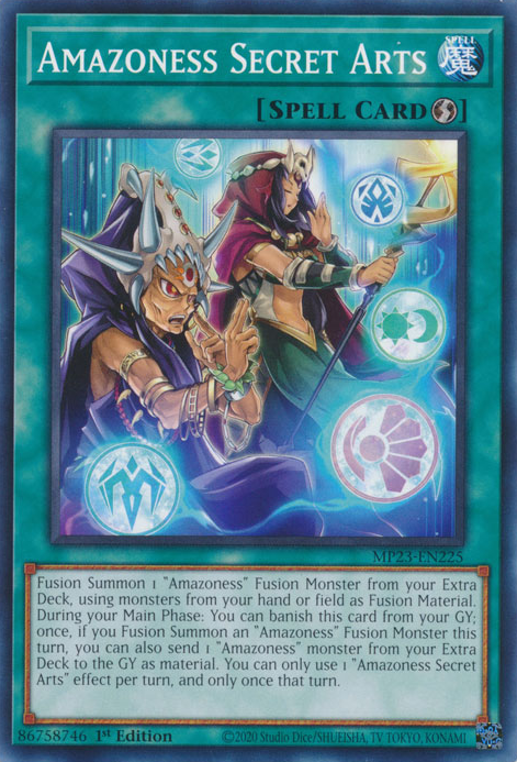 Amazoness Secret Arts [MP23-EN225] Common | Game Master's Emporium (The New GME)