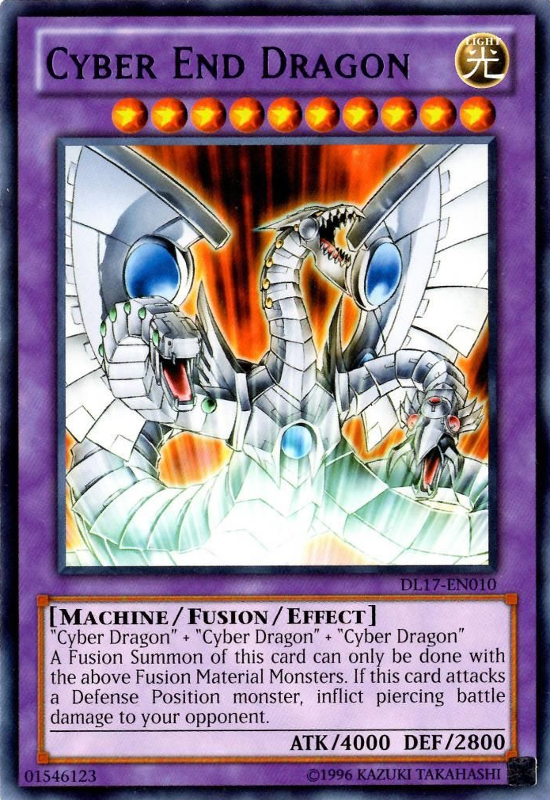 Cyber End Dragon (Purple) [DL17-EN010] Rare | Game Master's Emporium (The New GME)