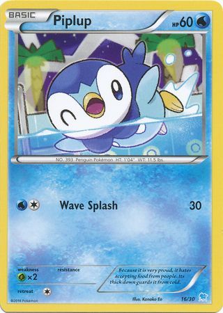 Piplup (16/30) [XY: Trainer Kit 3 - Suicune] | Game Master's Emporium (The New GME)