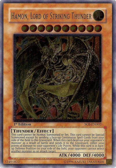 Hamon, Lord of Striking Thunder (UTR) [SOI-EN002] Ultimate Rare | Game Master's Emporium (The New GME)