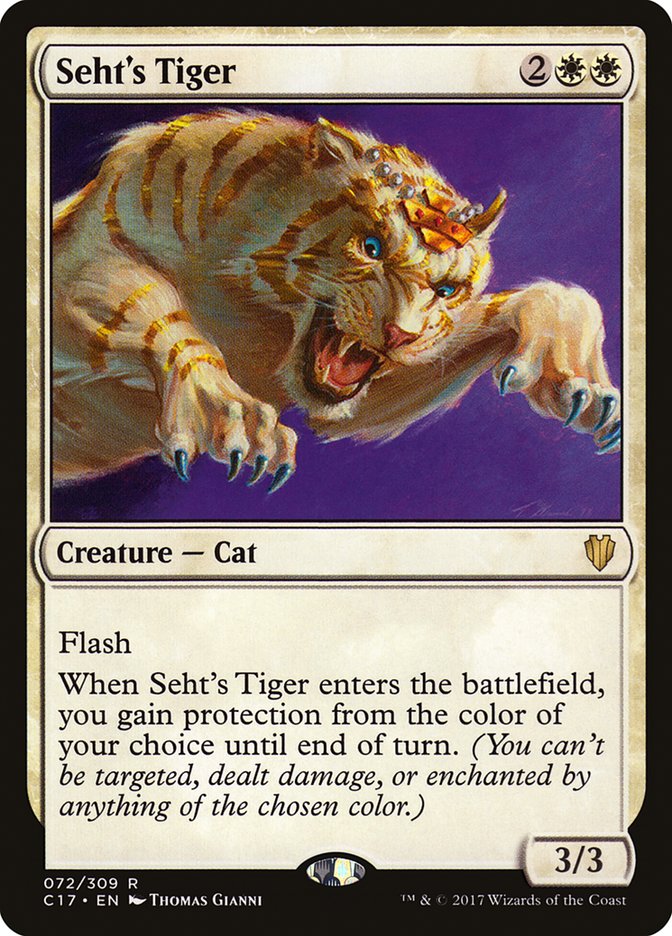 Seht's Tiger [Commander 2017] | Game Master's Emporium (The New GME)