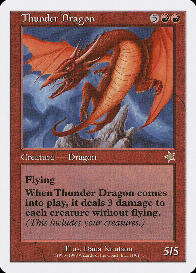 Thunder Dragon [Starter 1999] | Game Master's Emporium (The New GME)