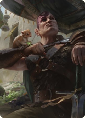 Minsc & Boo, Timeless Heroes Art Card (38) [Commander Legends: Battle for Baldur's Gate Art Series] | Game Master's Emporium (The New GME)