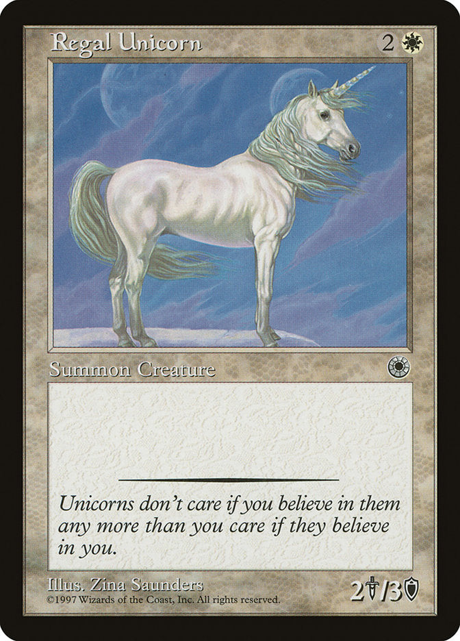 Regal Unicorn [Portal] | Game Master's Emporium (The New GME)