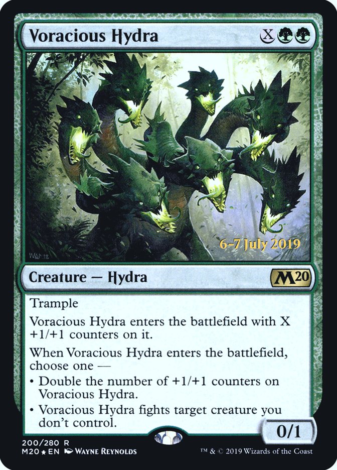 Voracious Hydra [Core Set 2020 Prerelease Promos] | Game Master's Emporium (The New GME)