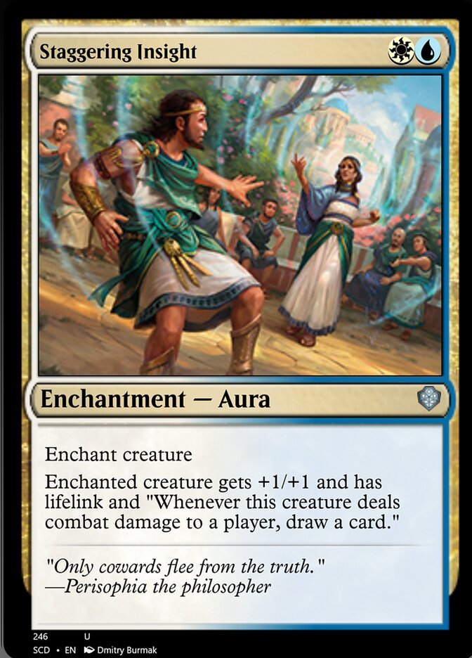 Staggering Insight [Starter Commander Decks] | Game Master's Emporium (The New GME)