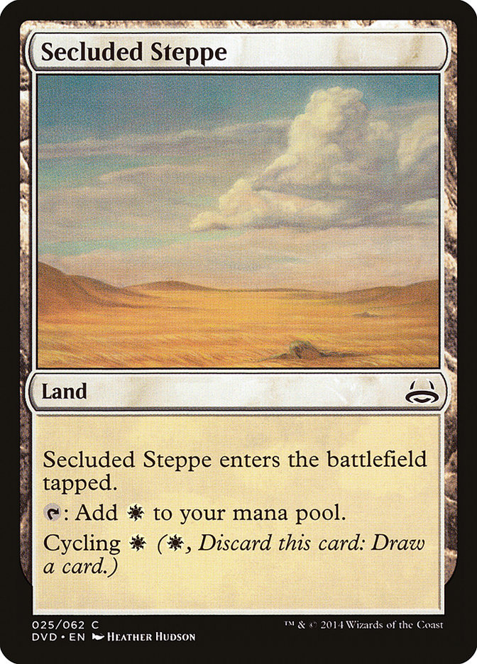 Secluded Steppe (Divine vs. Demonic) [Duel Decks Anthology] | Game Master's Emporium (The New GME)