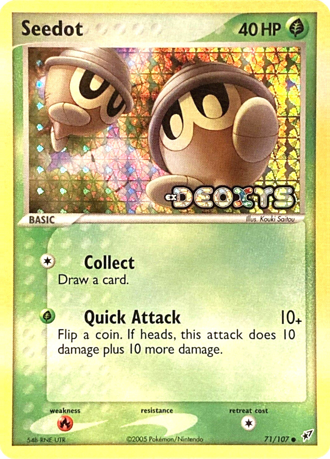 Seedot (71/107) (Stamped) [EX: Deoxys] | Game Master's Emporium (The New GME)