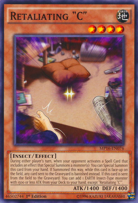 Retaliating "C" [MP16-EN076] Common | Game Master's Emporium (The New GME)
