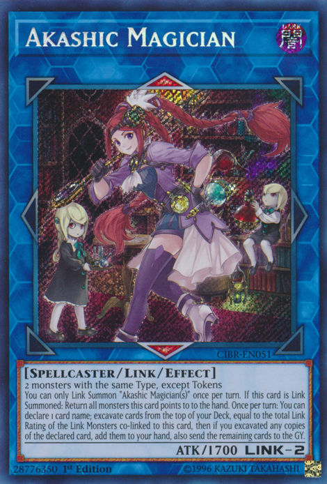 Akashic Magician [CIBR-EN051] Secret Rare | Game Master's Emporium (The New GME)