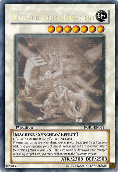 Power Tool Dragon [RGBT-EN042] Ultimate Rare | Game Master's Emporium (The New GME)