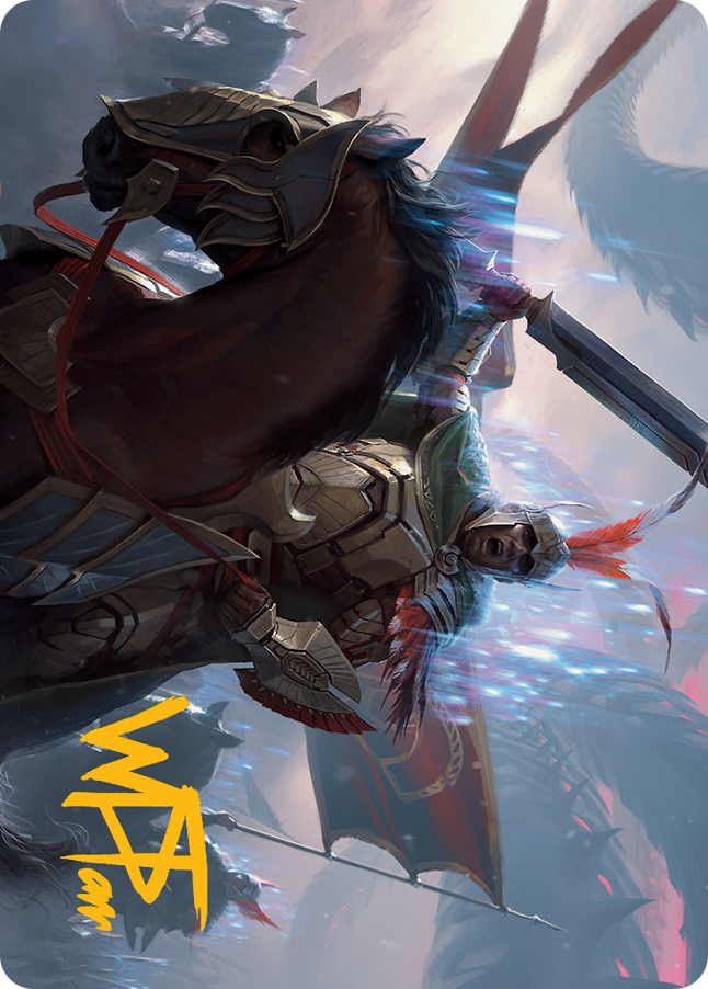Marshal of Zhalfir Art Card (Gold-Stamped Signature) [March of the Machine Art Series] | Game Master's Emporium (The New GME)