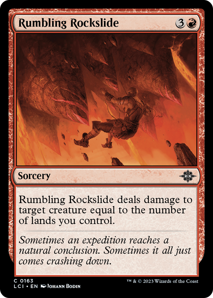 Rumbling Rockslide [The Lost Caverns of Ixalan] | Game Master's Emporium (The New GME)