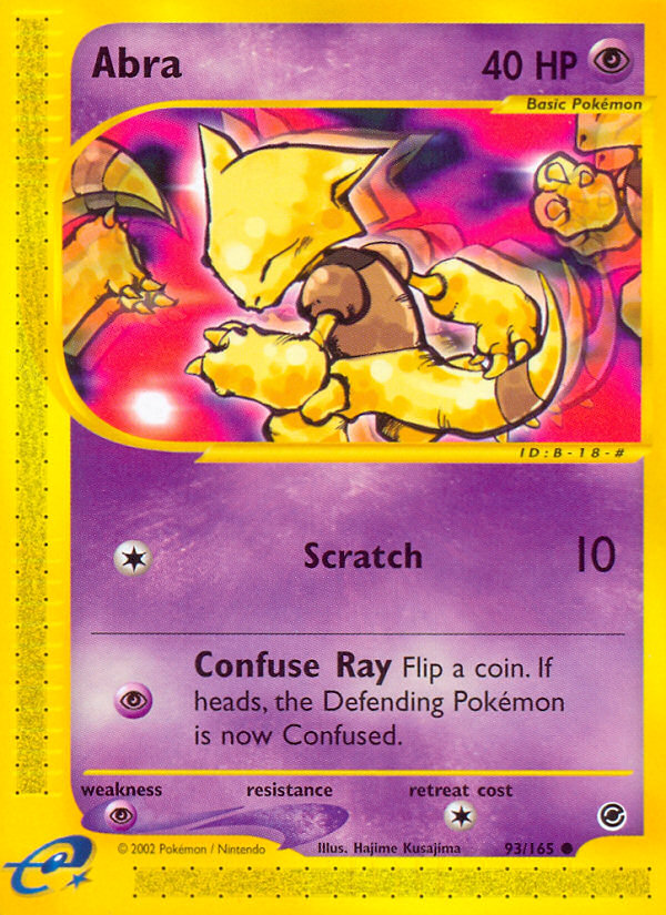 Abra (93/165) [Expedition: Base Set] | Game Master's Emporium (The New GME)