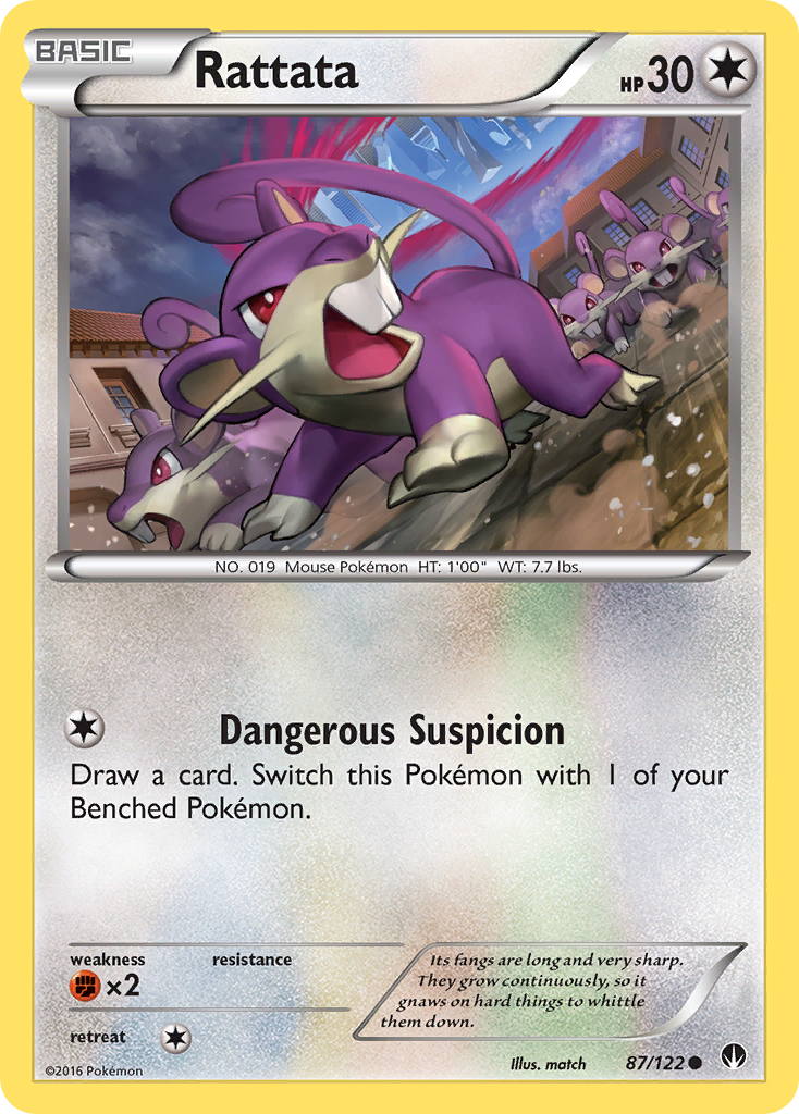 Rattata (87/122) [XY: BREAKpoint] | Game Master's Emporium (The New GME)