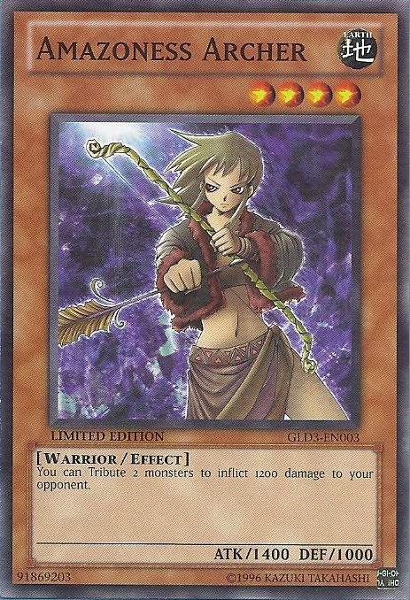 Amazoness Archer [GLD3-EN003] Common | Game Master's Emporium (The New GME)