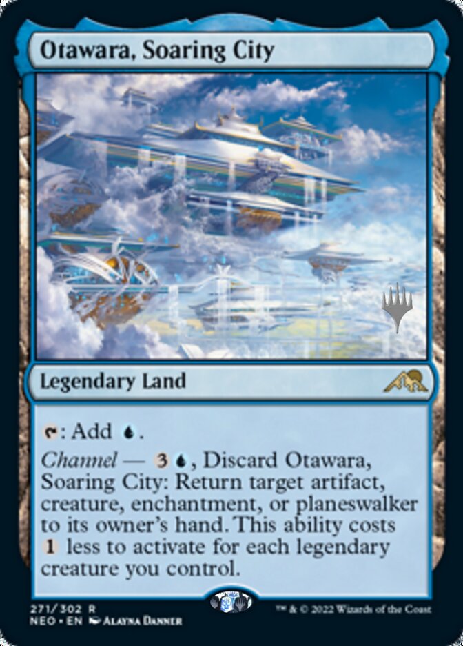 Otawara, Soaring City (Promo Pack) [Kamigawa: Neon Dynasty Promos] | Game Master's Emporium (The New GME)