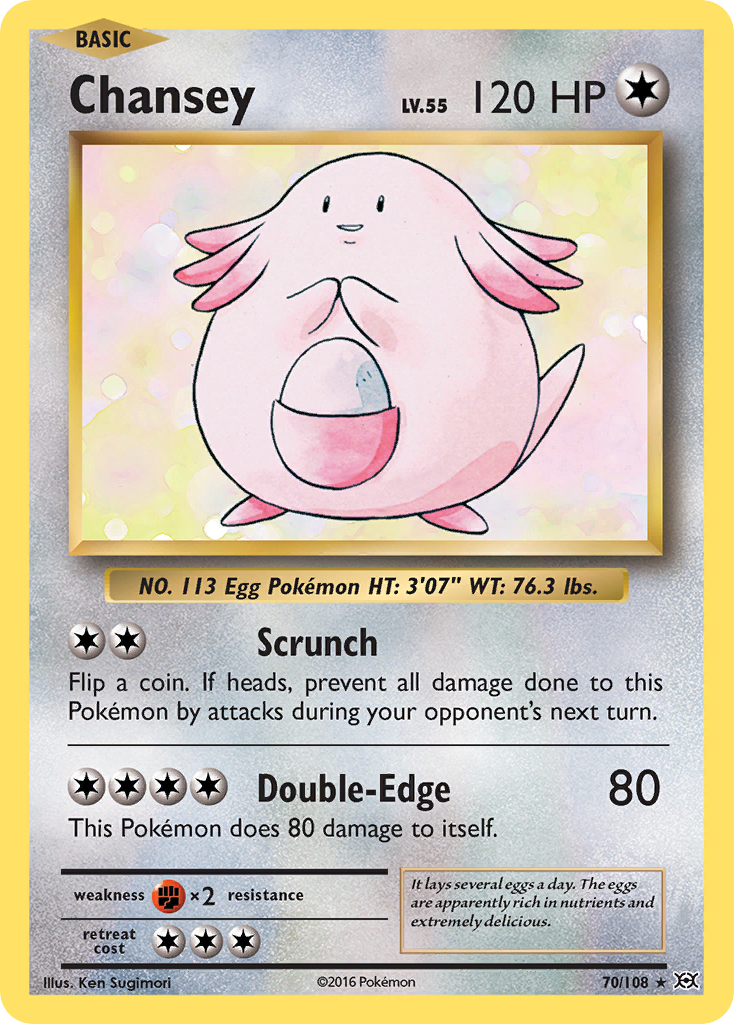 Chansey (70/108) [XY: Evolutions] | Game Master's Emporium (The New GME)
