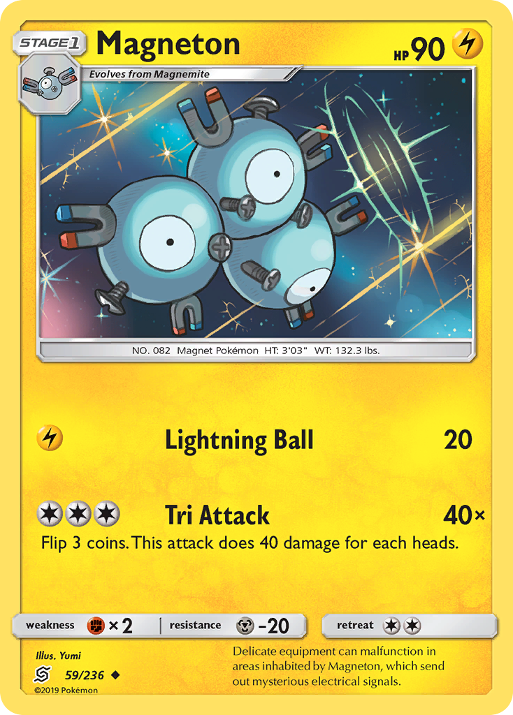 Magneton (59/236) [Sun & Moon: Unified Minds] | Game Master's Emporium (The New GME)