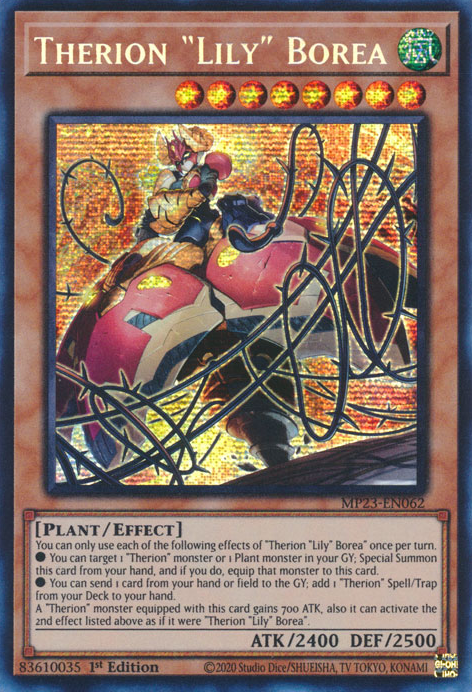 Therion "Lily" Borea [MP23-EN062] Prismatic Secret Rare | Game Master's Emporium (The New GME)