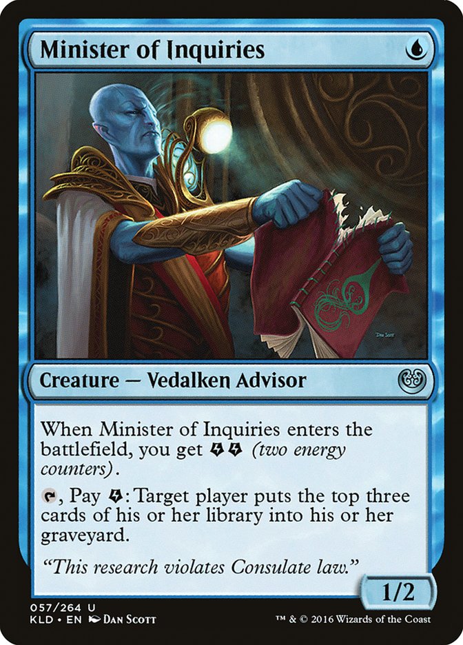 Minister of Inquiries [Kaladesh] | Game Master's Emporium (The New GME)