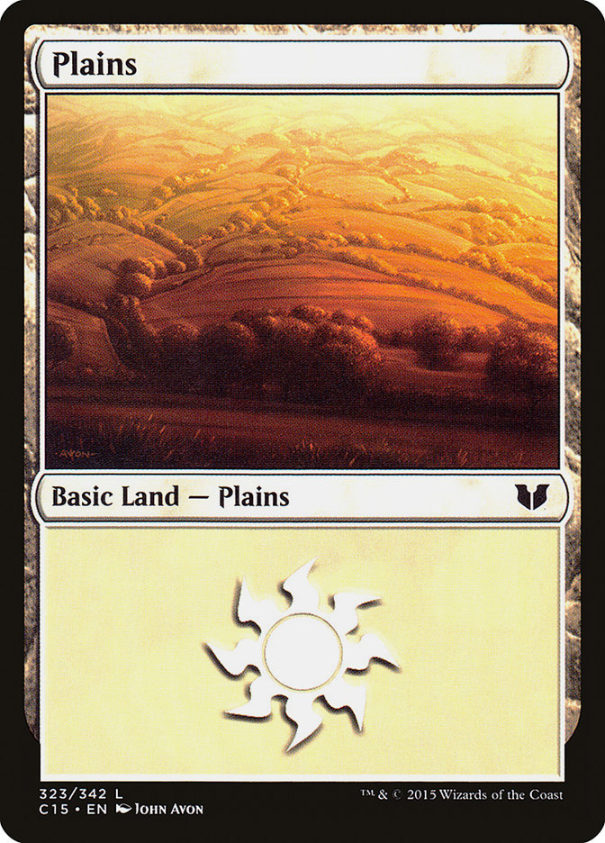 Plains (323) [Commander 2015] | Game Master's Emporium (The New GME)
