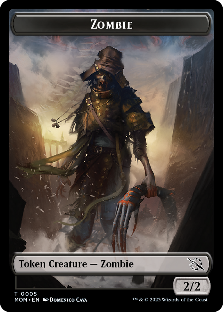 Zombie Token [March of the Machine Tokens] | Game Master's Emporium (The New GME)