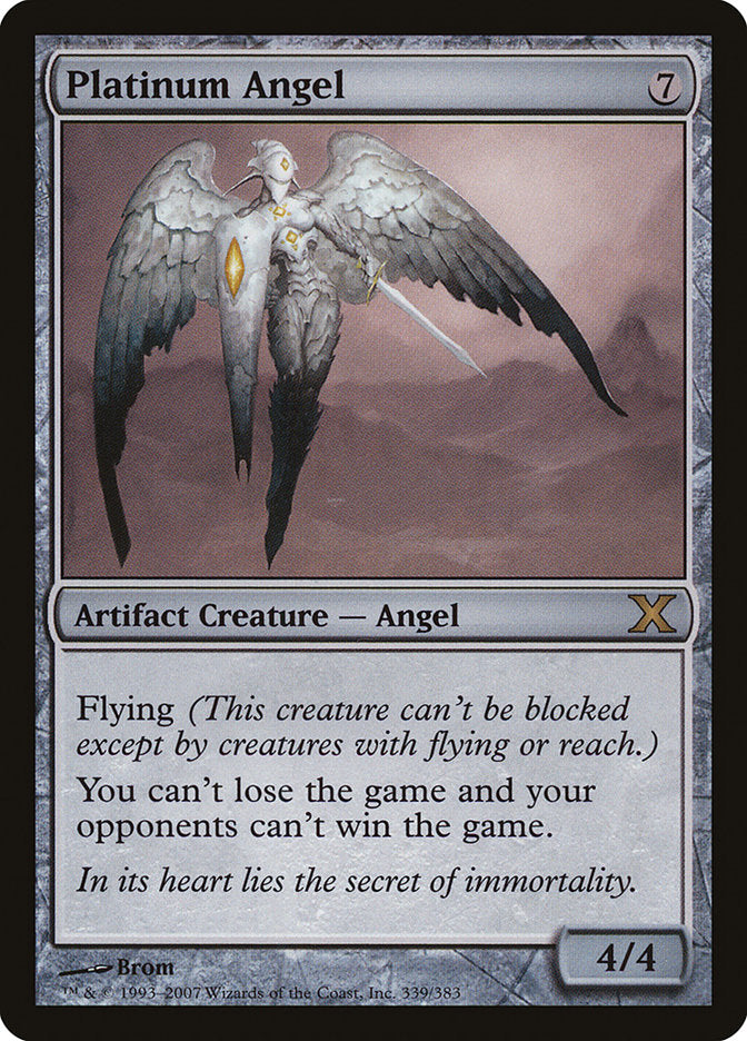 Platinum Angel [Tenth Edition] | Game Master's Emporium (The New GME)