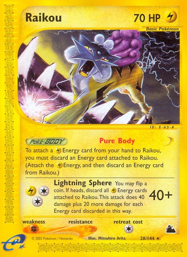 Raikou (28/144) [Skyridge] | Game Master's Emporium (The New GME)