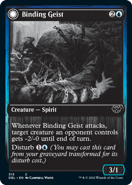 Binding Geist // Spectral Binding [Innistrad: Double Feature] | Game Master's Emporium (The New GME)