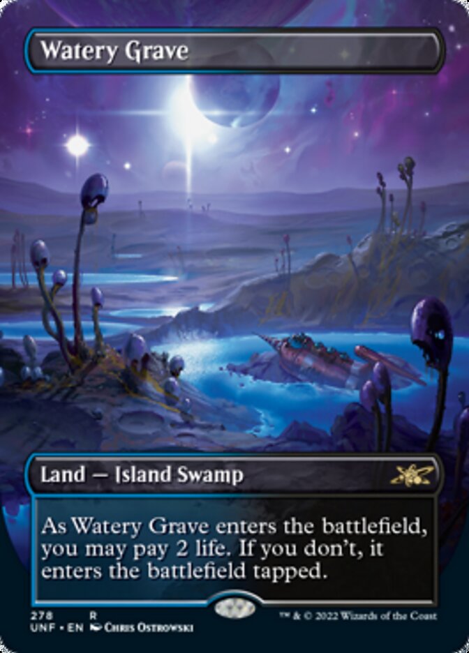 Watery Grave (Borderless) [Unfinity] | Game Master's Emporium (The New GME)
