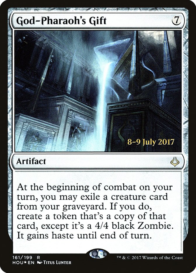 God-Pharaoh's Gift [Hour of Devastation Prerelease Promos] | Game Master's Emporium (The New GME)