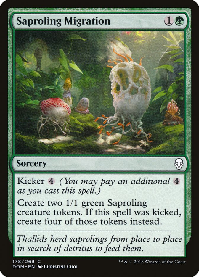 Saproling Migration [Dominaria] | Game Master's Emporium (The New GME)