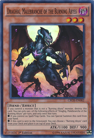 Draghig, Malebranche of the Burning Abyss [CROS-EN082] Super Rare | Game Master's Emporium (The New GME)