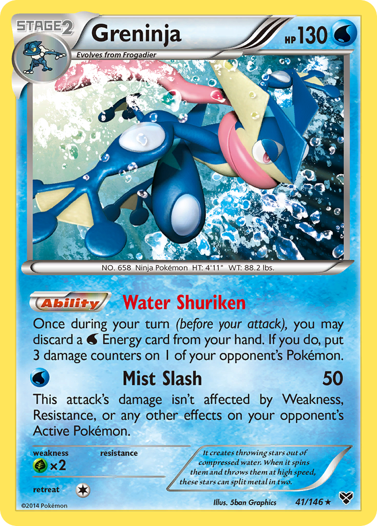 Greninja (41/146) [XY: Base Set] | Game Master's Emporium (The New GME)