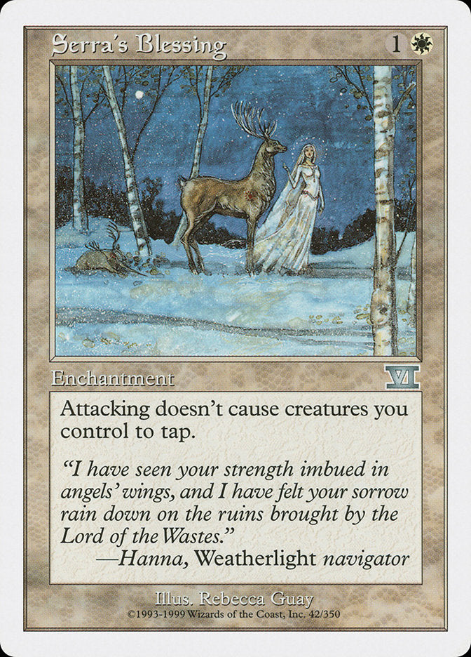 Serra's Blessing [Classic Sixth Edition] | Game Master's Emporium (The New GME)