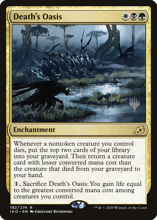 Death's Oasis (Promo Pack) [Ikoria: Lair of Behemoths Promos] | Game Master's Emporium (The New GME)