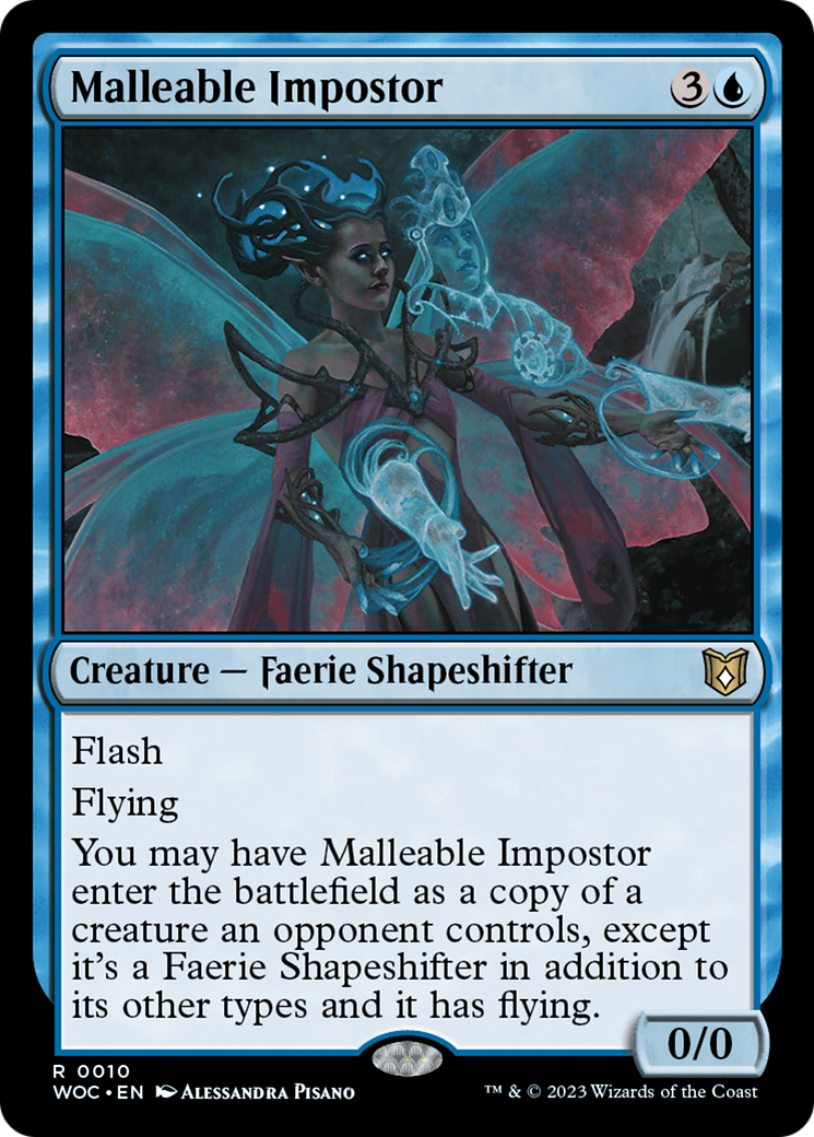 Malleable Impostor [Wilds of Eldraine Commander] | Game Master's Emporium (The New GME)