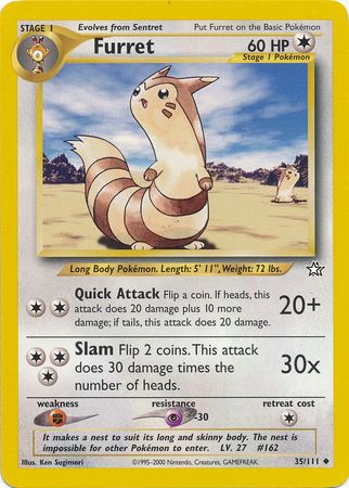 Furret (35/111) [Neo Genesis Unlimited] | Game Master's Emporium (The New GME)