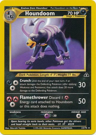 Houndoom (23/75) [Neo Discovery Unlimited] | Game Master's Emporium (The New GME)