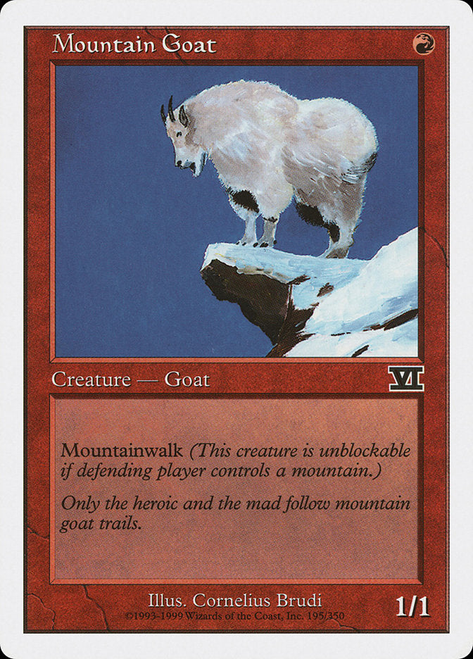 Mountain Goat [Classic Sixth Edition] | Game Master's Emporium (The New GME)