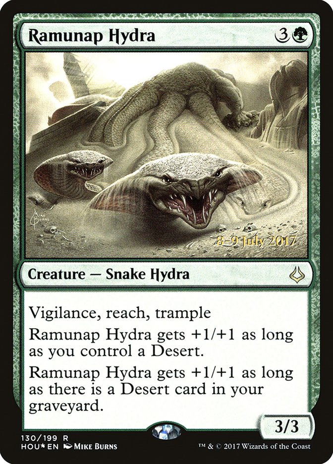 Ramunap Hydra [Hour of Devastation Prerelease Promos] | Game Master's Emporium (The New GME)