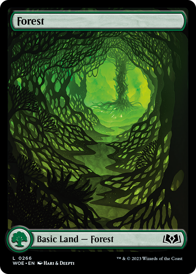 Forest (266) (Full-Art) [Wilds of Eldraine] | Game Master's Emporium (The New GME)