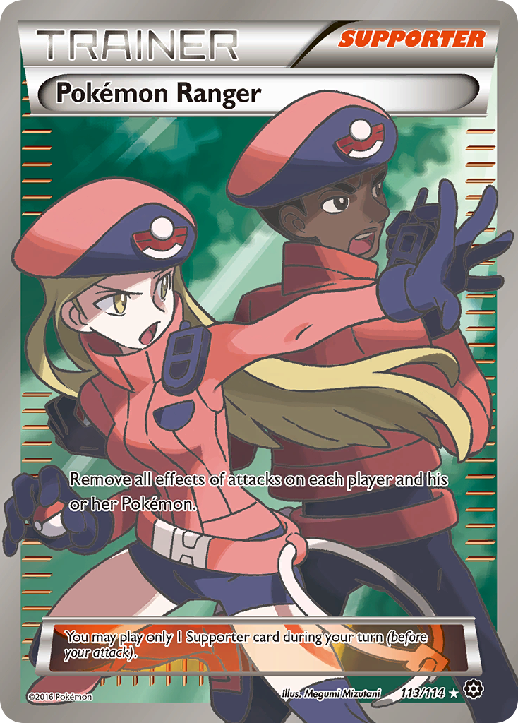 Pokemon Ranger (113/114) [XY: Steam Siege] | Game Master's Emporium (The New GME)