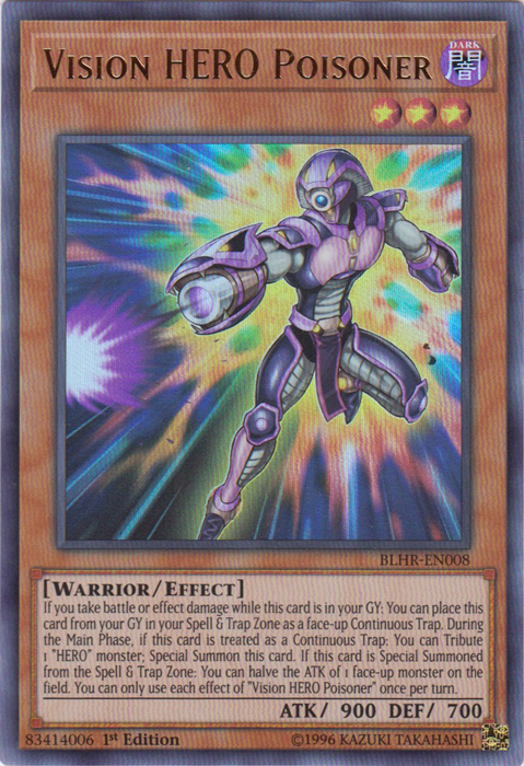Vision Hero Poisoner [BLHR-EN008] Ultra Rare | Game Master's Emporium (The New GME)